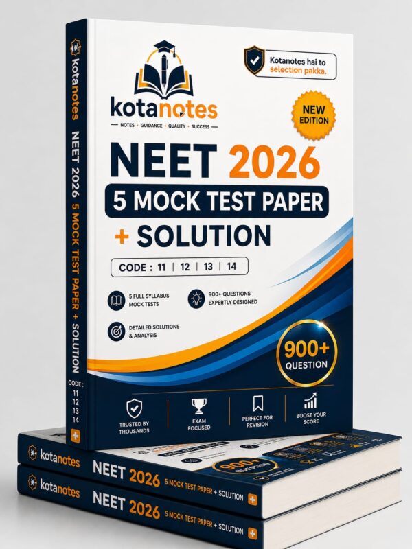 NEET 2026, (5-MOCK TEST PAPER) + SOLUTION